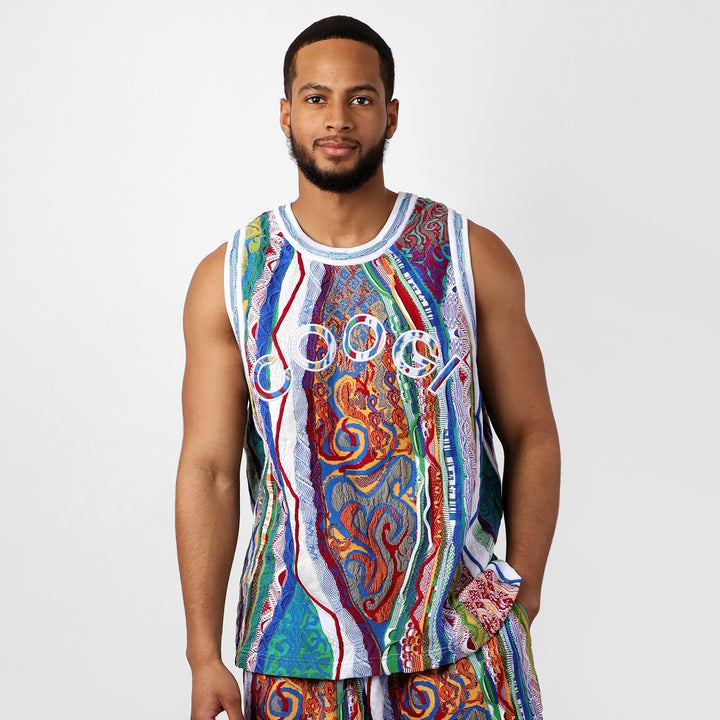 New -COOGI Classic Sweater Knit Basketball Jersey – Coogi