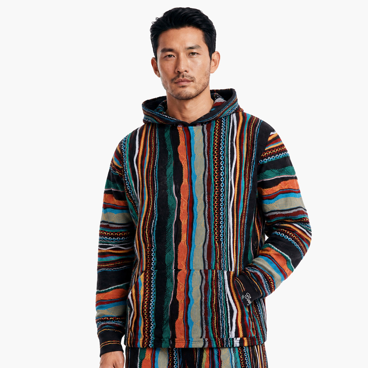 New - COOGI Los Angeles Light Weight Sweater Knit Hoody