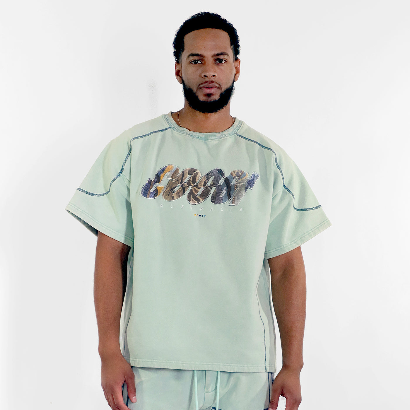 New - COOGI French Terry Tee - Mint