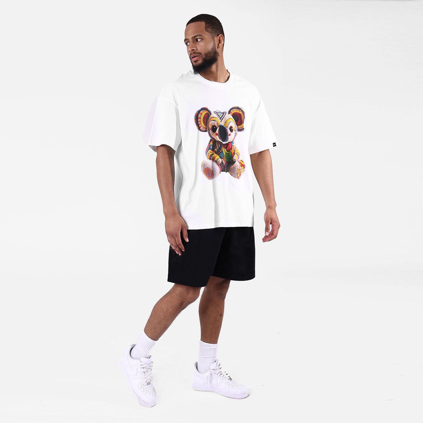 New - COOGI Koala Tee - Oversized - White