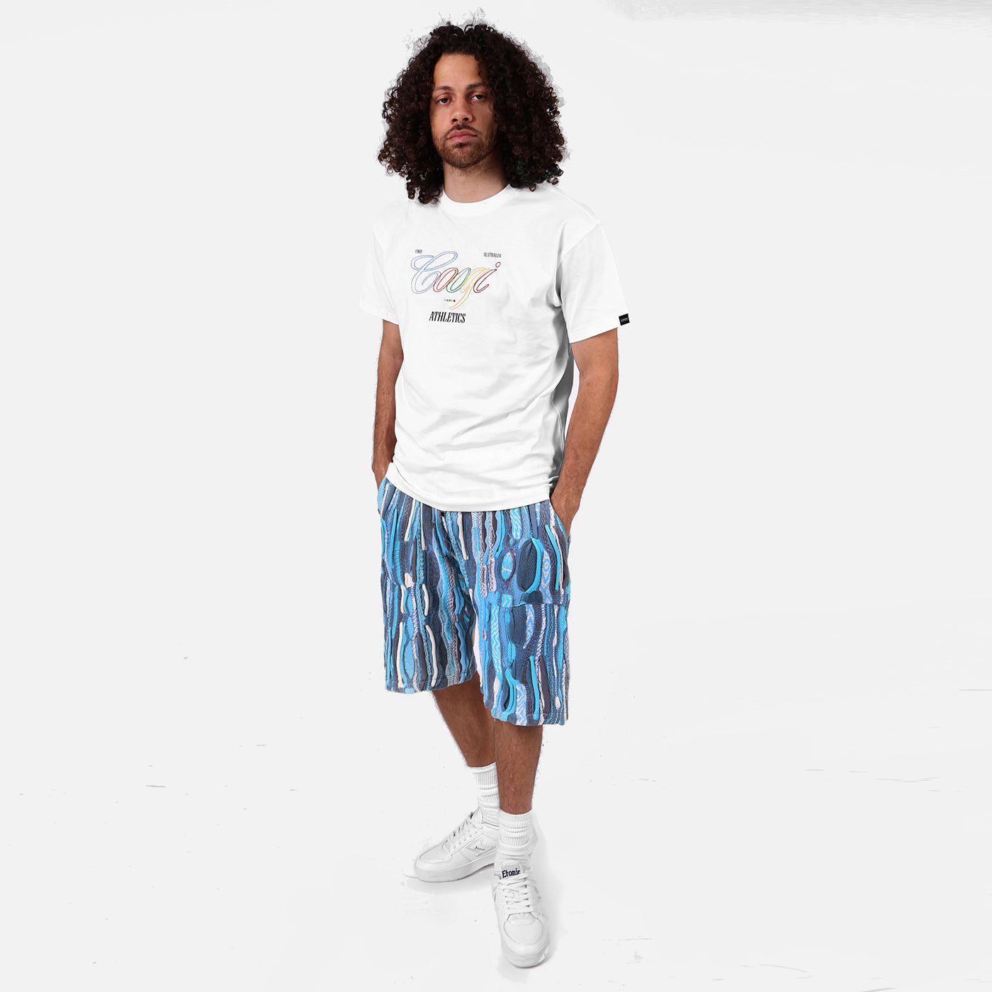 New - COOGI Athletic Tee - White
