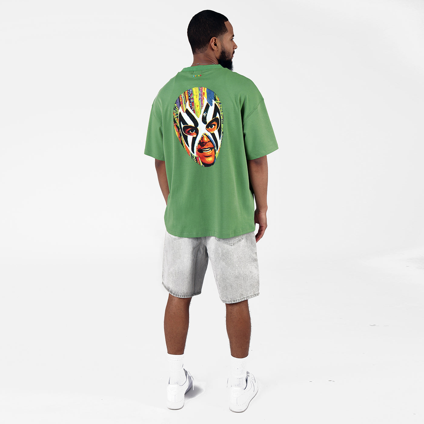 New - COOGI Mask Tee - Oversized - Green