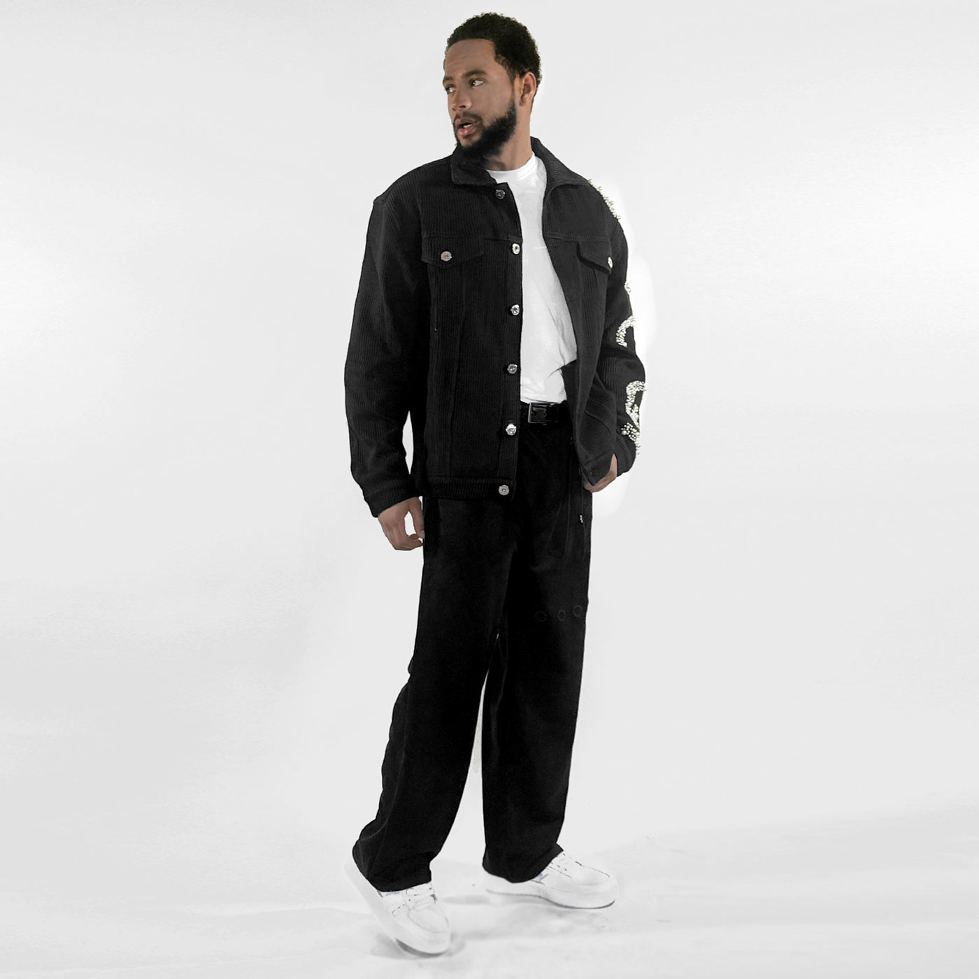 New - COOGI Knit Pearl Jacket