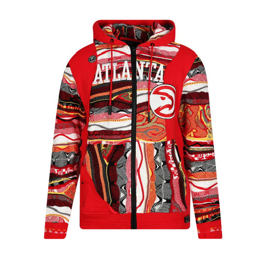 New - COOGI X NBA X Protege - Atlanta Hawks Full Zip Hoody