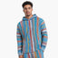 New - COOGI Light Weight Sweater Knit Hoody in Gray and Blue