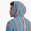 New - COOGI Light Weight Sweater Knit Hoody in Gray and Blue