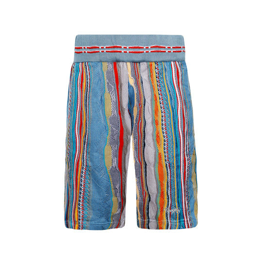 New -COOGI Light Weight Sweater Knit Shorts in Gray and Blue