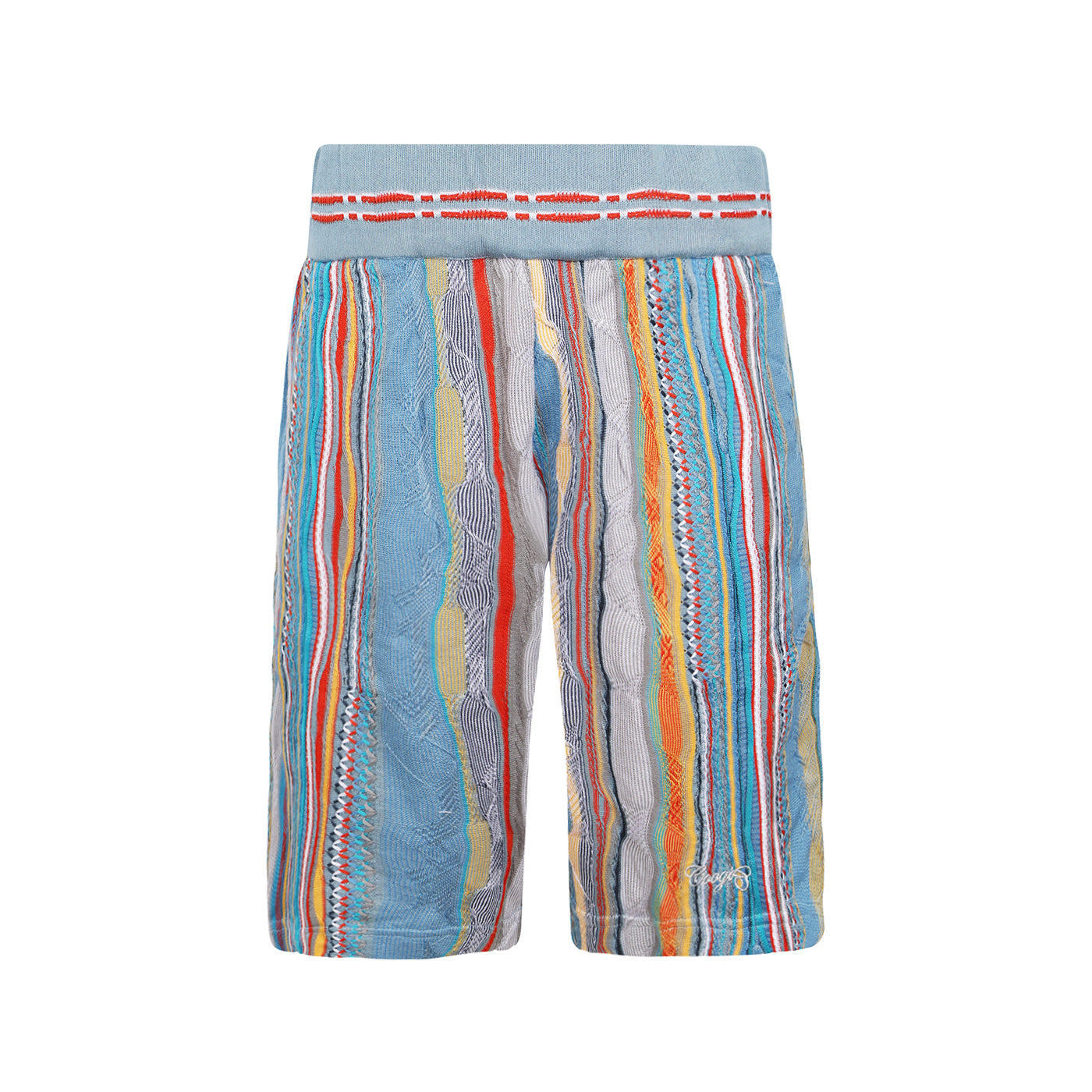 New -COOGI Light Weight Sweater Knit Shorts in Gray and Blue