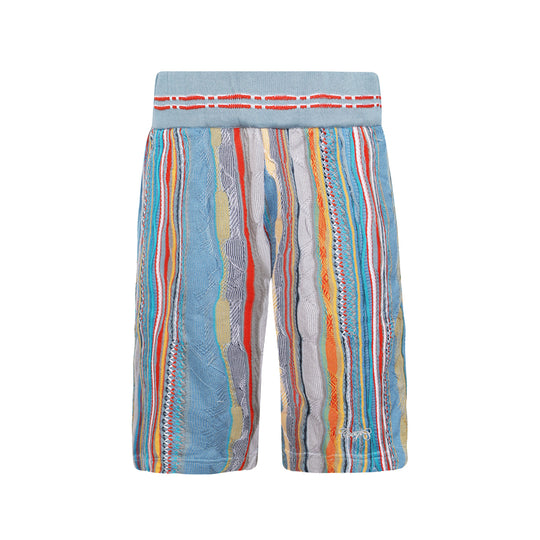 New -COOGI Light Weight Sweater Knit Shorts in Gray and Blue