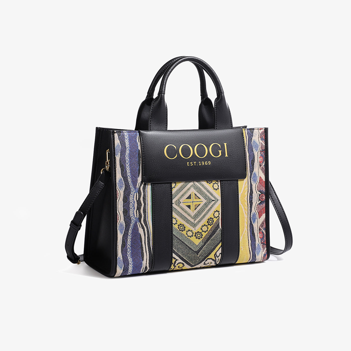 New - COOGI Hamptons Tote Bag - Black