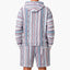 New - COOGI Light Weight Sweater Knit Hoody - White Base