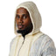 Ivory - Sweater Pieced Fleece Zip Hoody