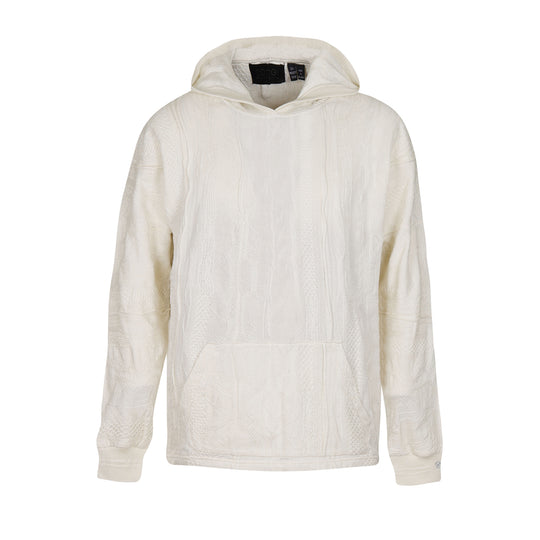 New - COOGI Light Weight Sweater Knit Cloud Dancer Hoody