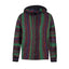 New - COOGI Light Weight Sweater Knit Hoody - Green Multi