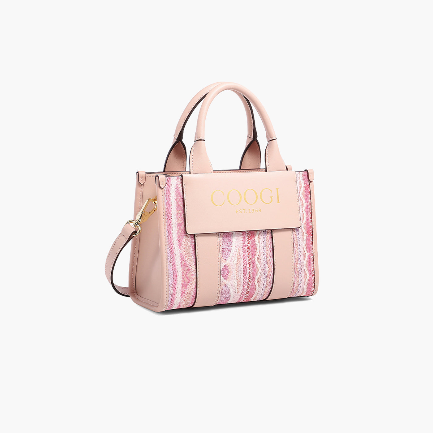 New - COOGI Hamptons Mini Tote Bag - Pink
