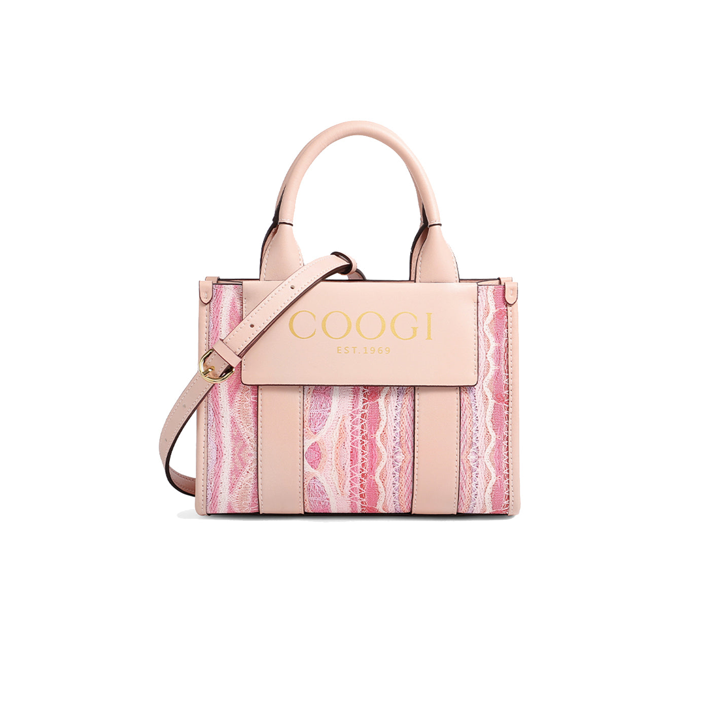New - COOGI Hamptons Mini Tote Bag - Pink