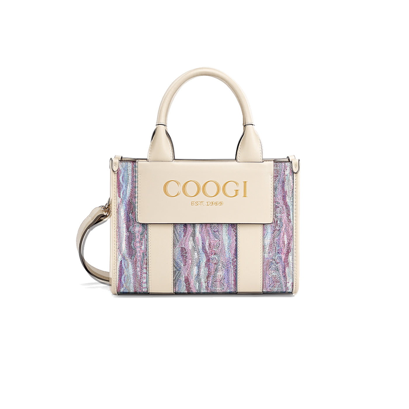 New - COOGI Hamptons Mini Tote Bag - Fuschia