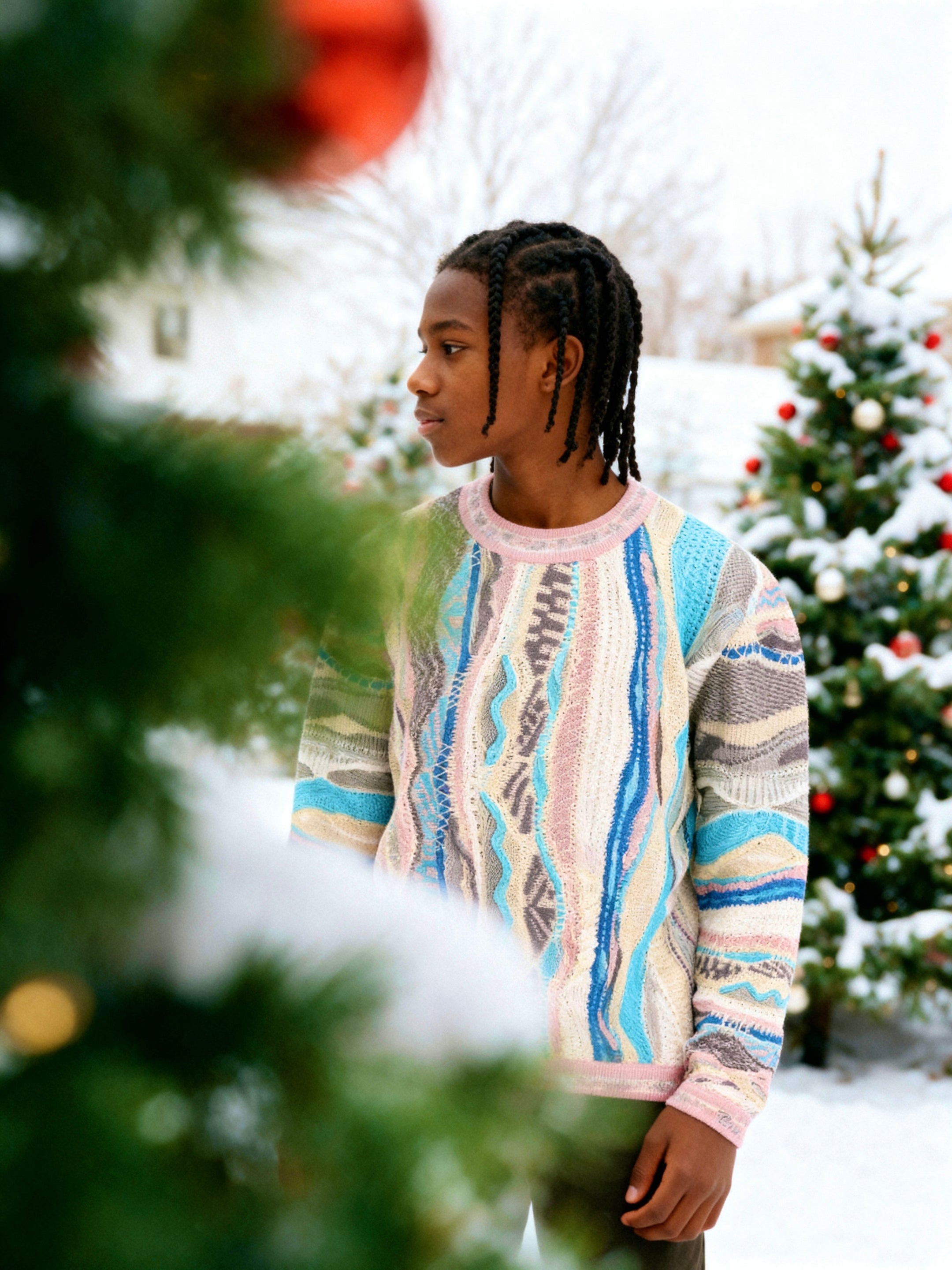 New -Kids COOGI Rosewater Crewneck