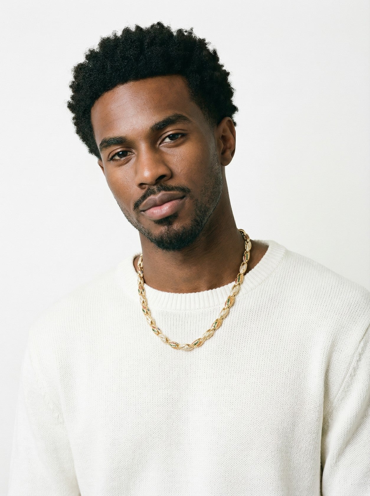 COOGI Twisted Rope Necklace "The Outback" - Yellow Gold Plated