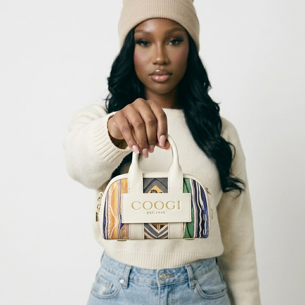 New - COOGI Siena Mini Crossbody Bag - Cream