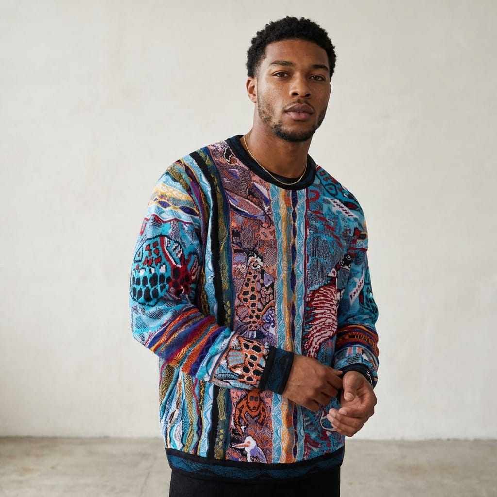 NEW - COOGI Art Collection - Sea Cruise Crewneck