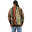 COOGI Leather, Suede and Sweater Pieced Crew - Brown