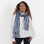 New - Pacific Blues Sweater Knit Scarf