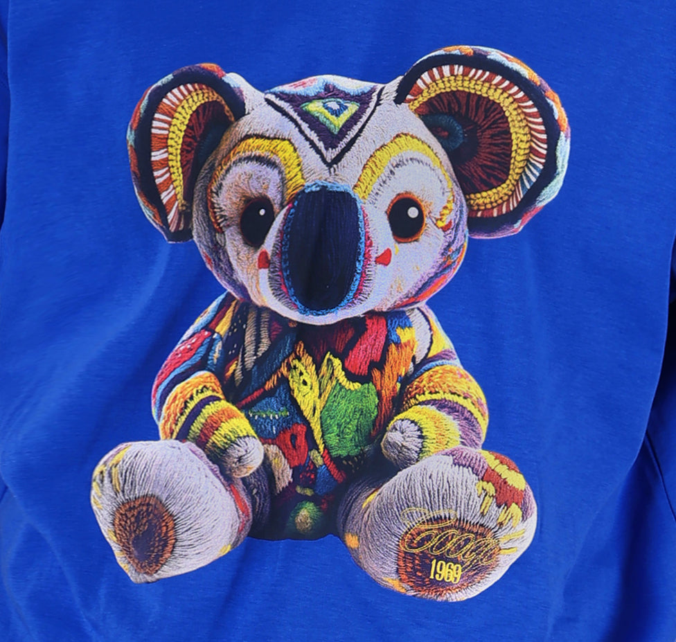 New - COOGI Koala Tee - Oversized - Royal Blue