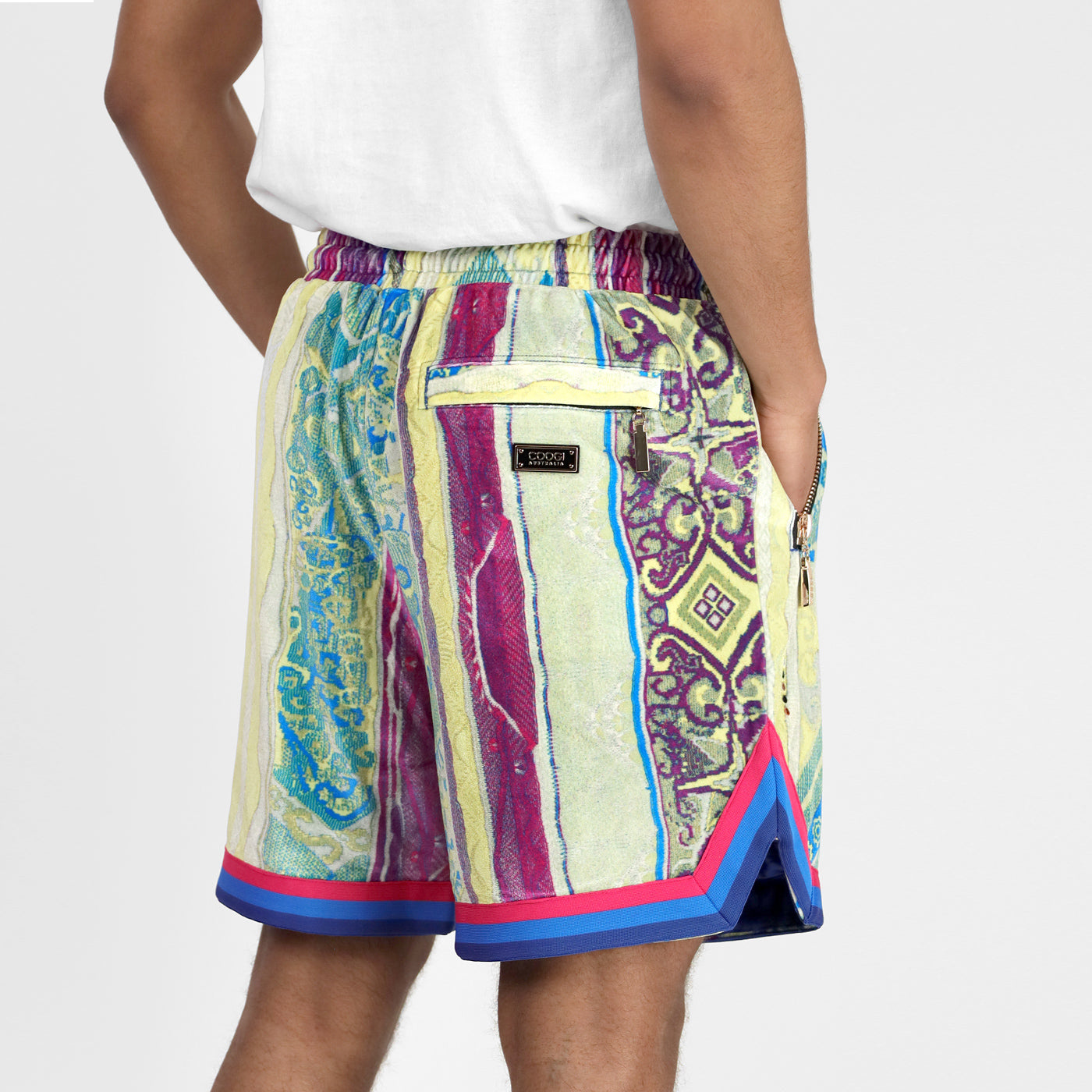 COOGI Lamu - Printed Velvet Short