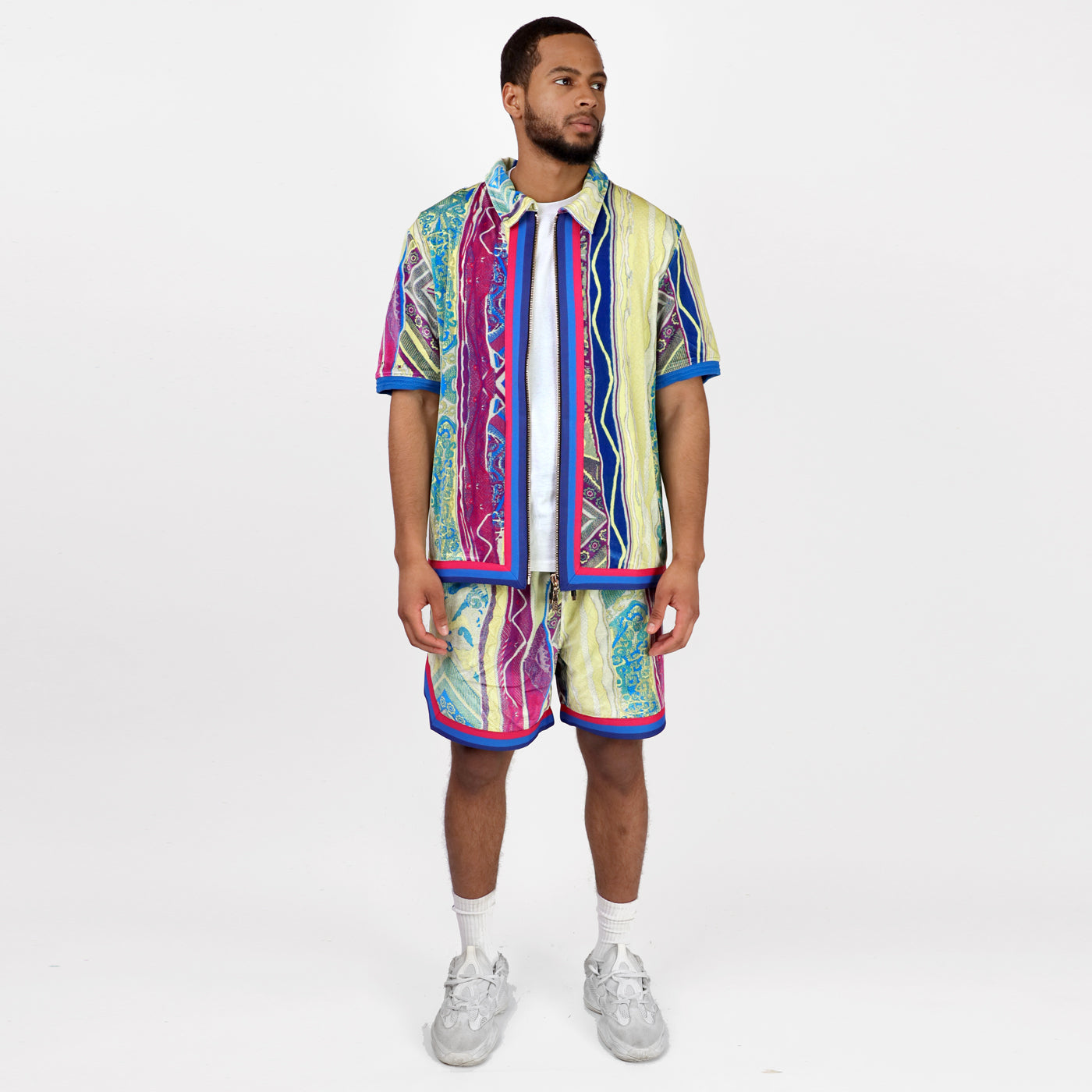 COOGI Lamu - Printed Velvet Short