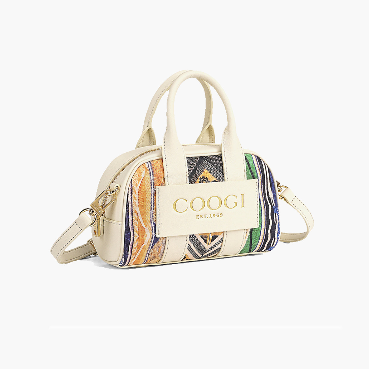 New - COOGI Siena Mini Crossbody Bag - Cream