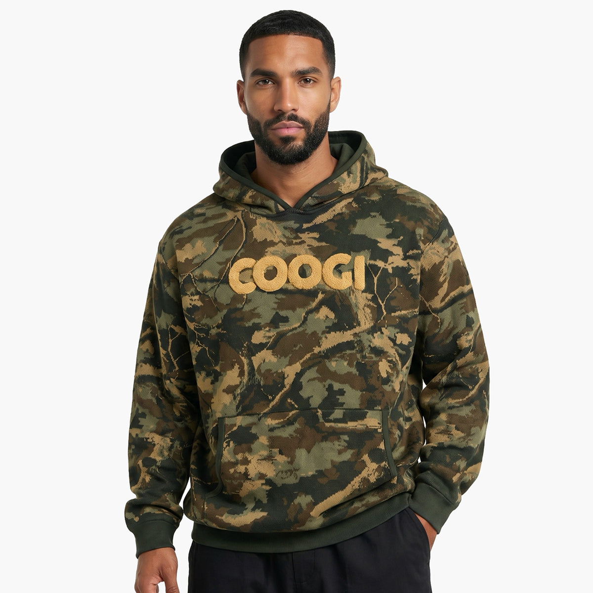 Introducing - COOGI Heavy Weight Fashion Knit Hoody - Camo