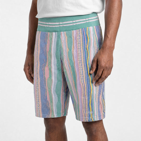 New - COOGI Light Weight Sweater Knit Shorts in Pink and Yellow