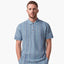 New - COOG Light Weight Sweater Knit Polo - Blue Base
