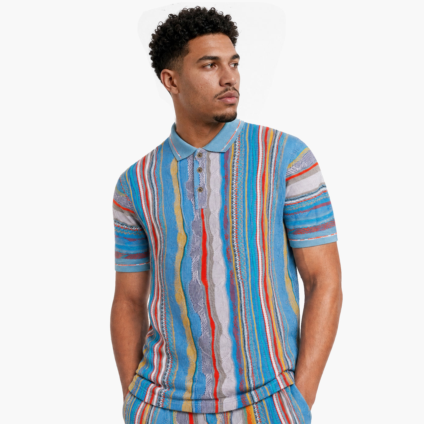 COOGI カラフルポロシャツ Lサイズ COOGI（ポロシャツ）のフリマ