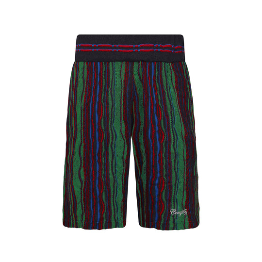 New -COOGI Light Weight Sweater Knit Shorts - Green Base