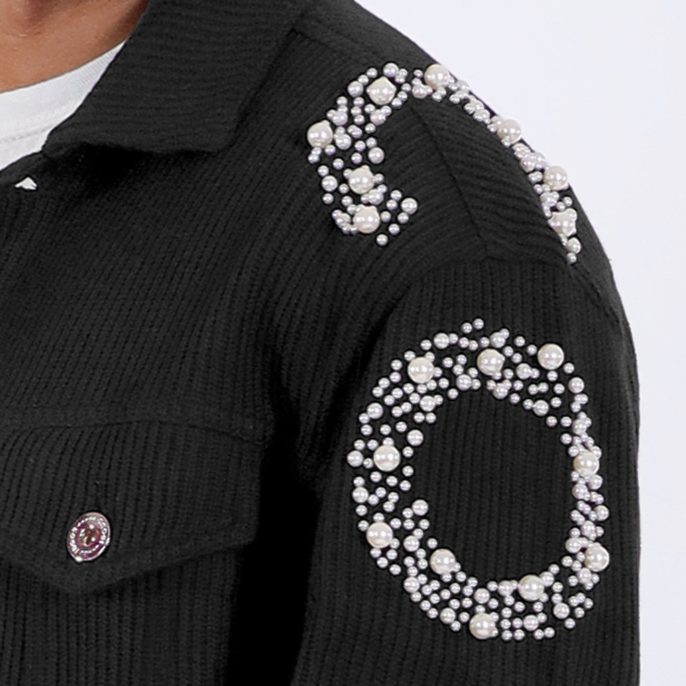 New - COOGI Knit Pearl Jacket