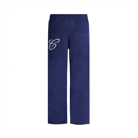Introducing - COOGI Heavy Weight Fashion Knit Pants- Blue