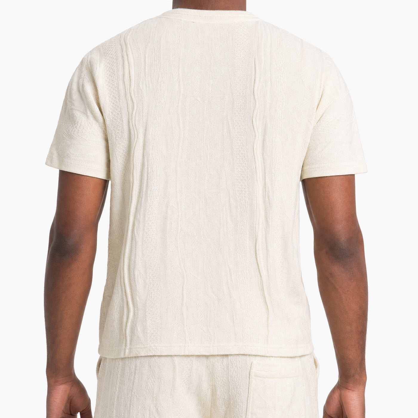 New - COOGI Light Weight Sweater Knit Cloud Dancer Tee