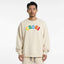 New - COOGI  - Block Logo Crew - Oversized - Bone: COOGI Crown Reserve HeavyLuxe Fleece