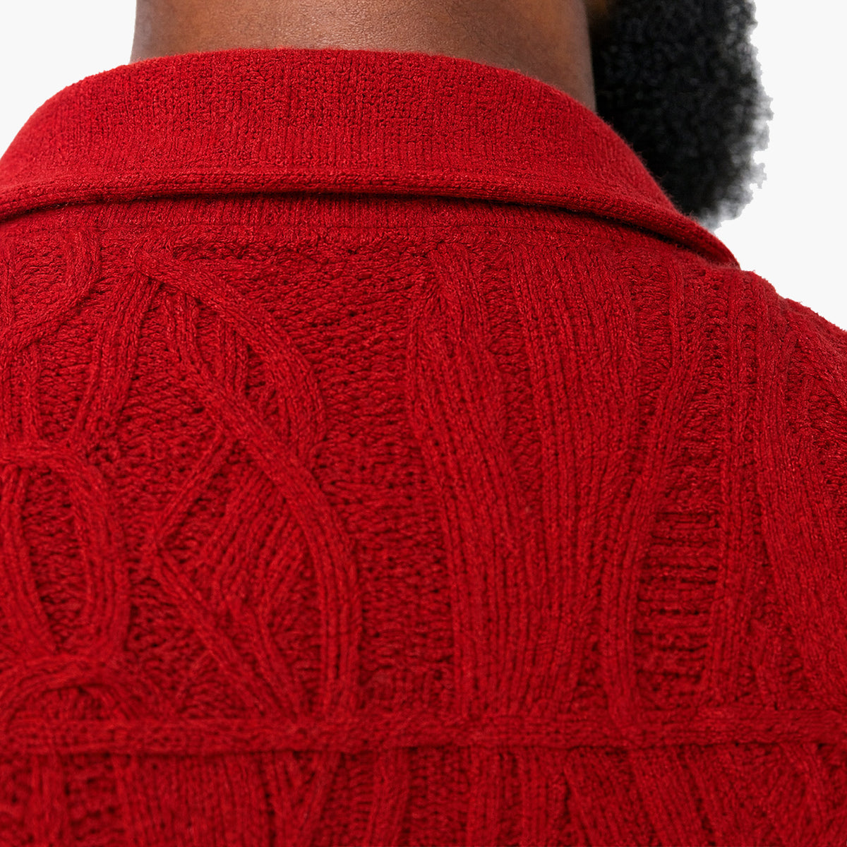 NEW - COOGI Knit Jacket - Red