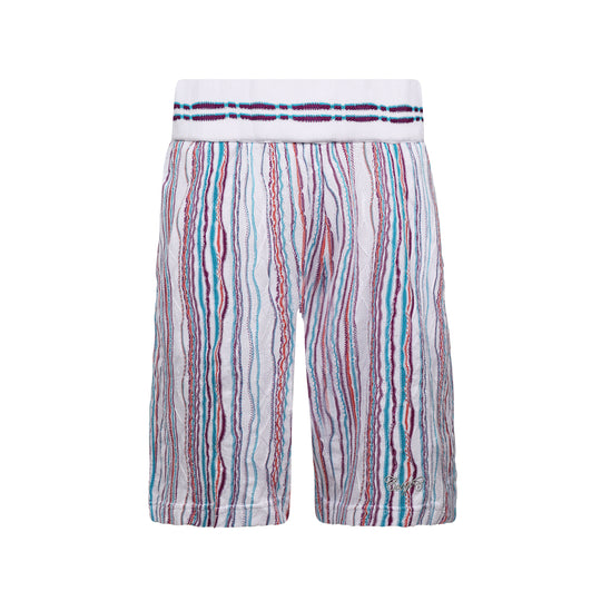 New - COOGI Light Weight Sweater Knit Shorts - White Base