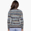 New - COOGI Women's Light Weight Knit LS Top - Blue Multi