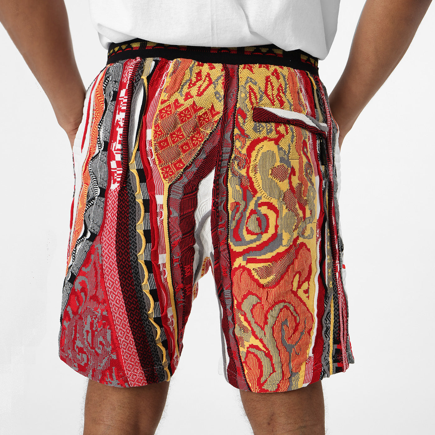 New - COOGI X NBA X Protege - Atlanta Hawks Sweater Knit Basketball Shorts