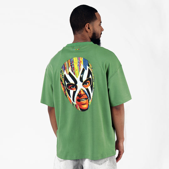 New - COOGI Mask Tee - Oversized - Green