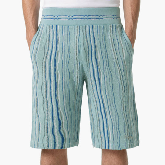New -COOGI Light Weight Sweater Knit Shorts - Blue Base