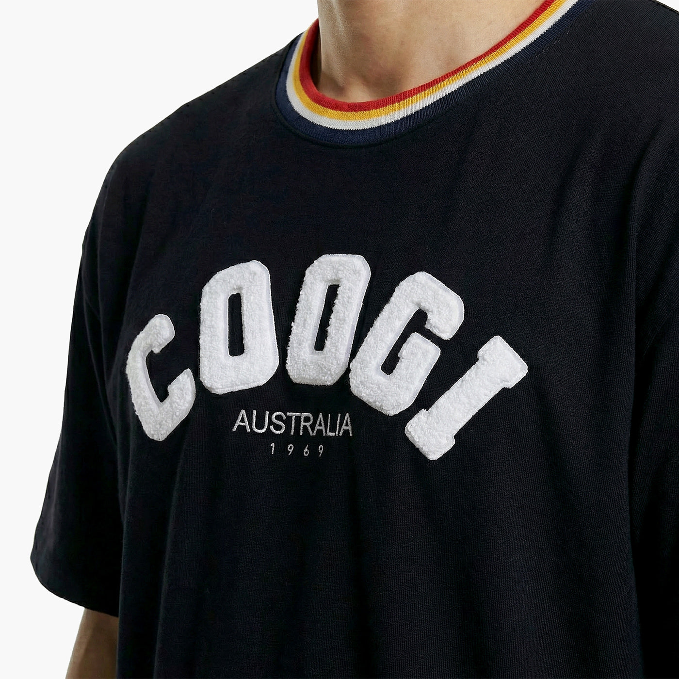 New - COOGI Block Logo Tee - Oversized - Black