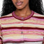 New - COOGI Women's Light Weight Knit Cardigan - Pink-Yellow