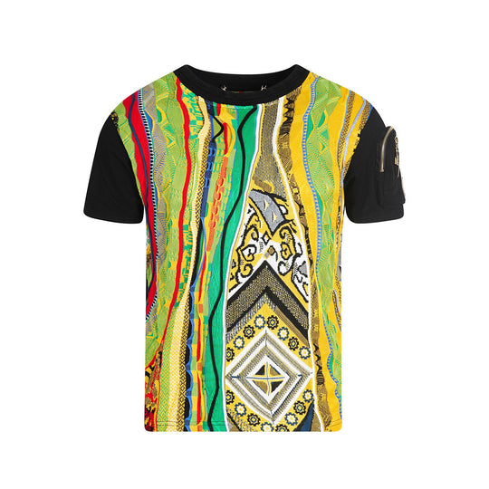 COOGI Sweater-Pieced Tee - OG Noir