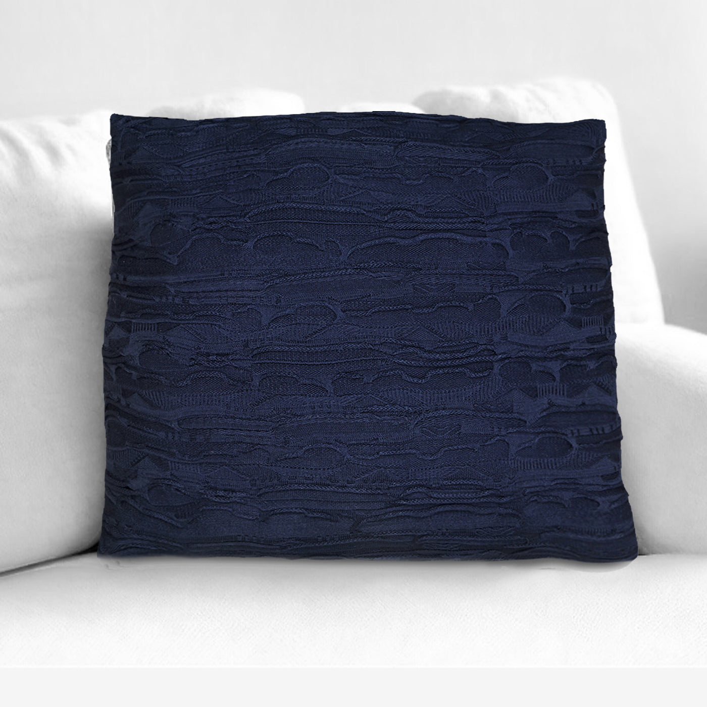 New - COOGI Navy Pillow - 18 x 18 Inch